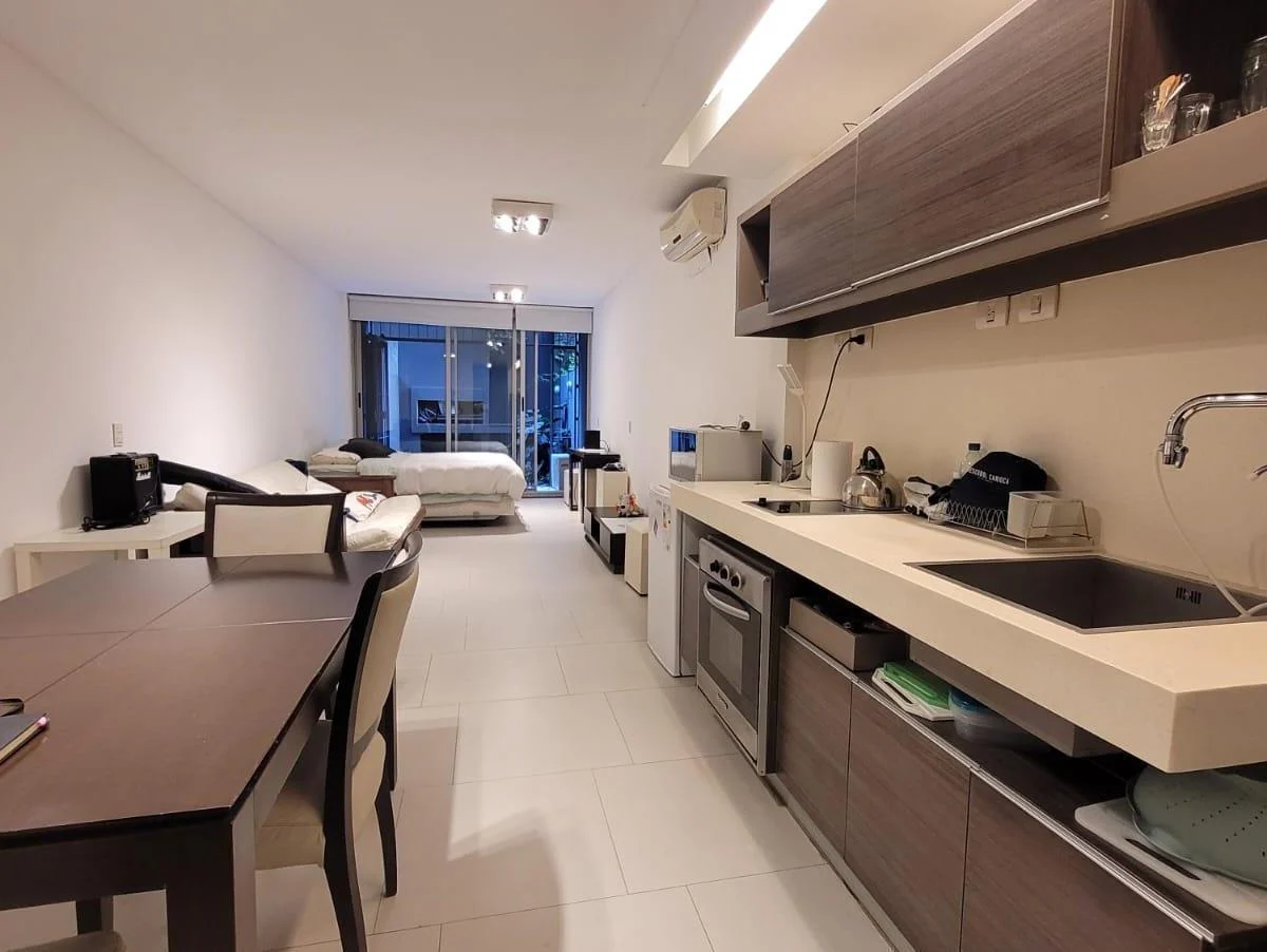 Venta Belgrano Mono Ambiente Divisible con Jardin Cochera y Amenities 4