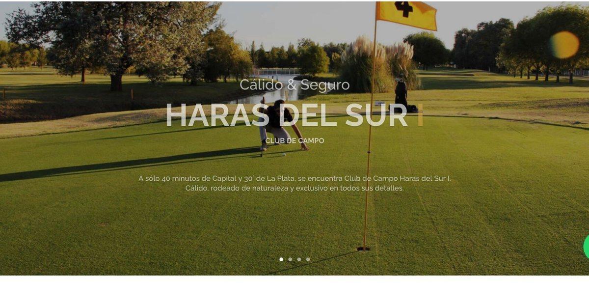 Venta Lote  Haras del Sur La Plata.