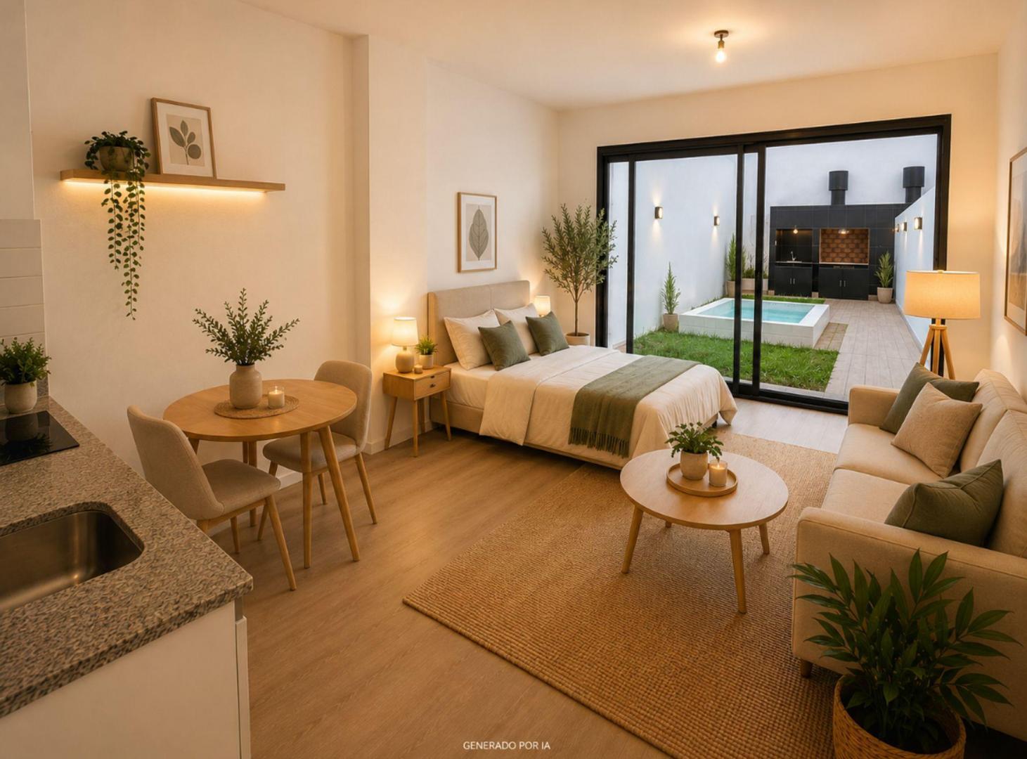 Foto de MONOAMBIENTE EN PB CON JARDÍN PROPIO, PILETA, imagen 2