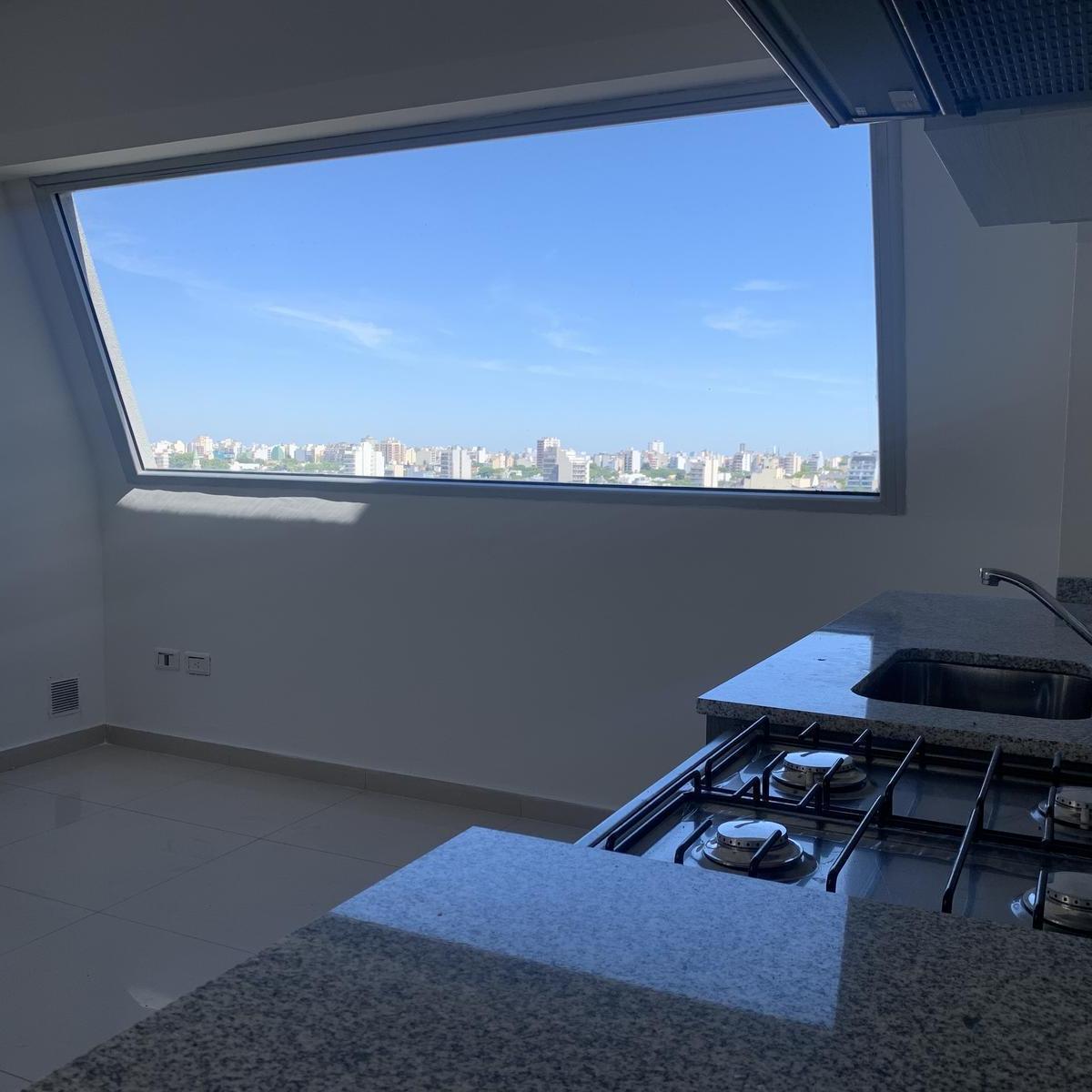 Venta Monoambiente con Cochera. Balcón, Parrilla, Luminoso. a Estrenar Parque Cha 4