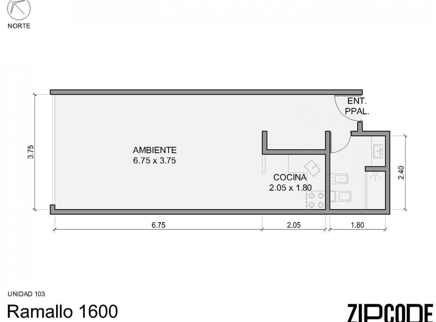 Departamento en Nuñez