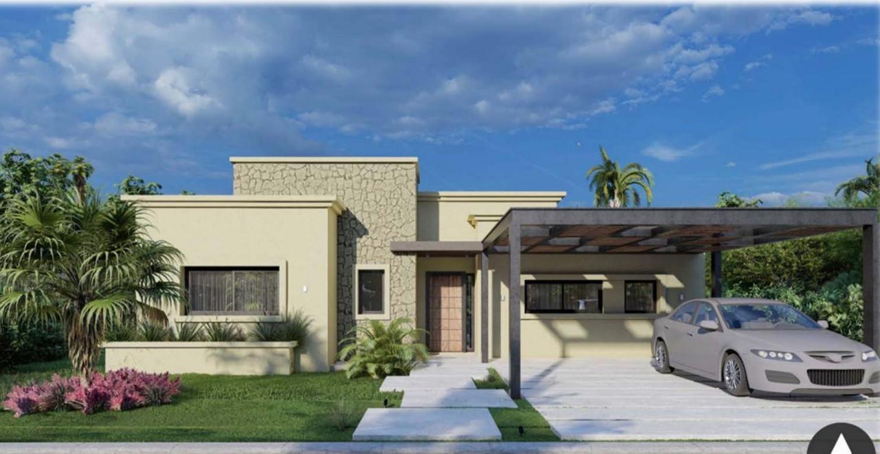 VENTA CASA 4 AMB CON PILETA LOTE INTERNO PILAR DEL ESTE FINANCIA