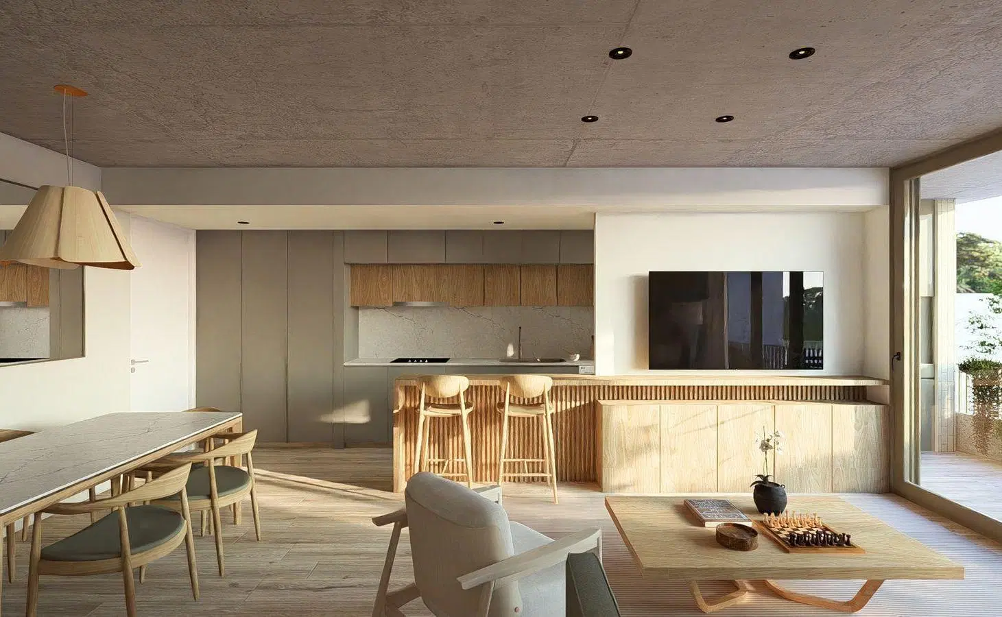 Departamento a pozo en San Isidro 2