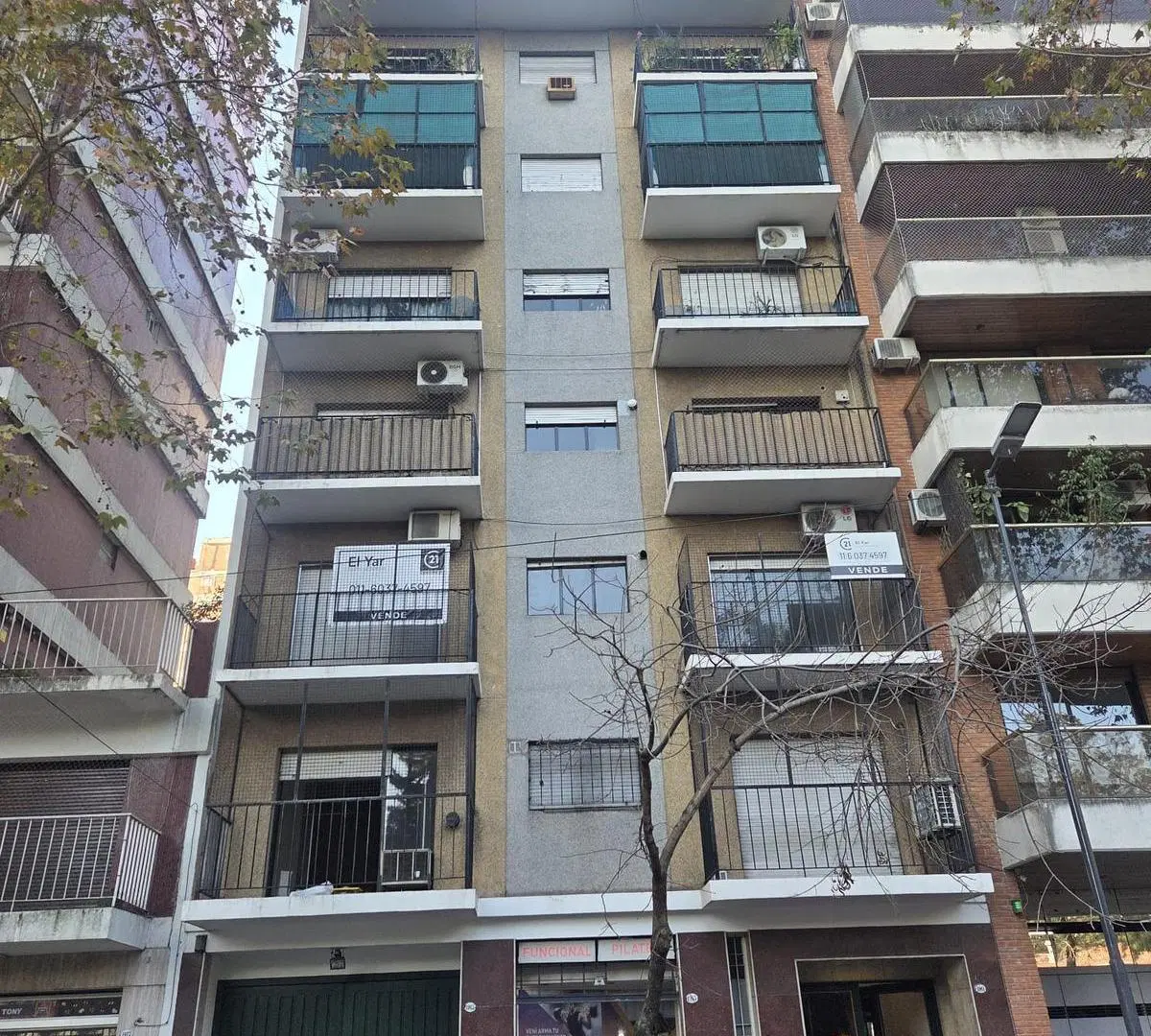 Departamento reciclado frente a la estacion de Belgrano R. VIsta abierta al verde. 5