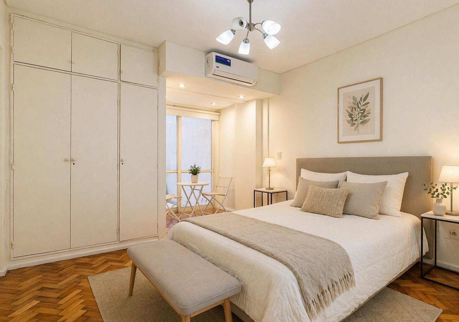 Venta Departamento 3 ambientes con patio, Recoleta.