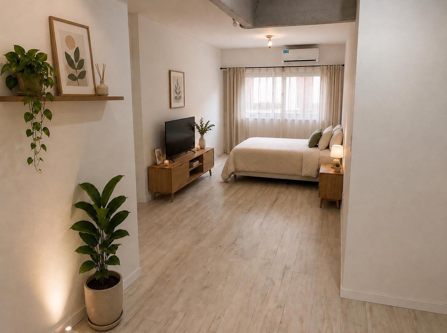 Departamento en Venta Monoambiente de 35 m2 Refaccionado con Cochera en Recoleta