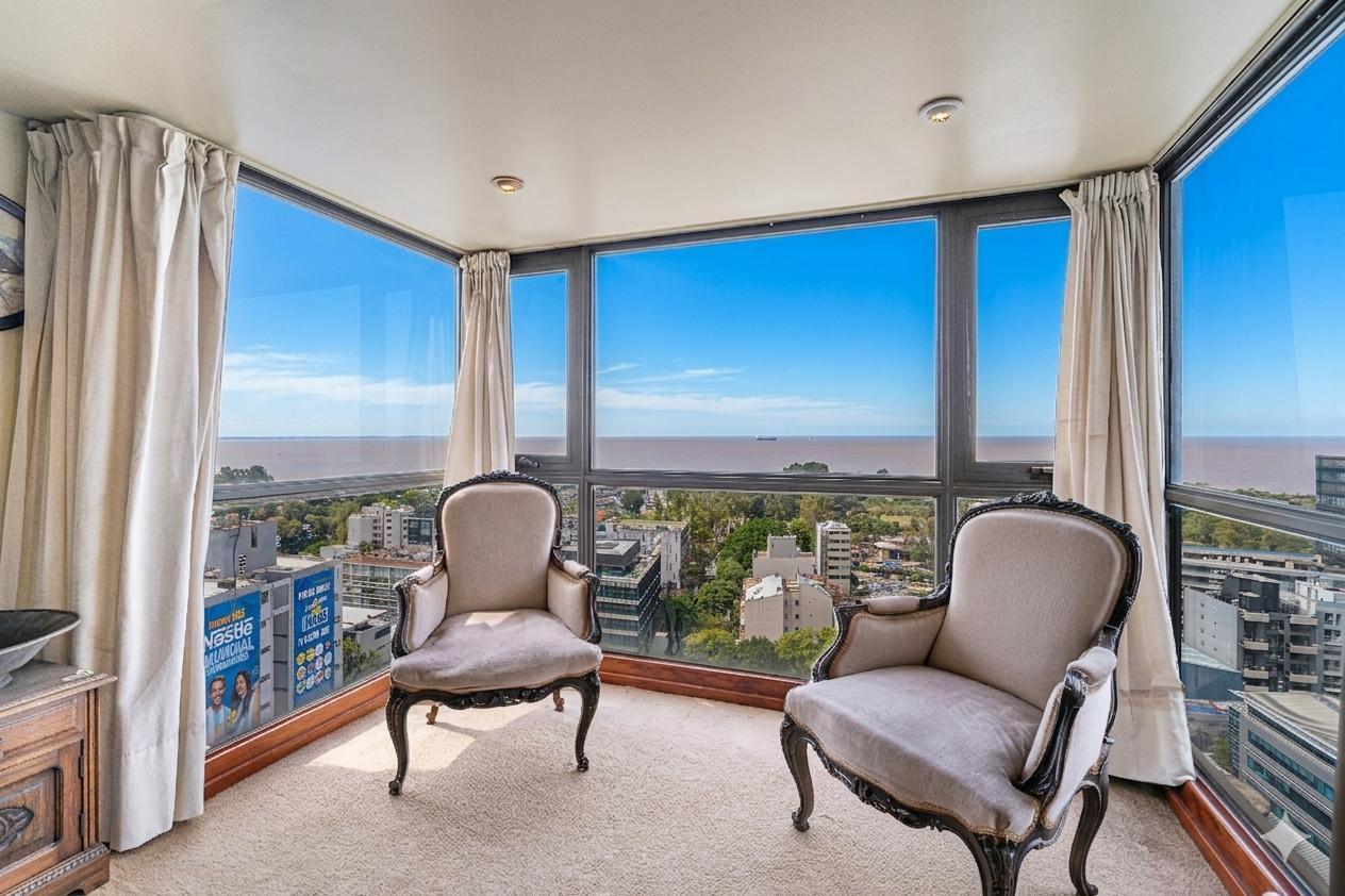 Venta dpto vista al Río piso 19 con cochera y baulera