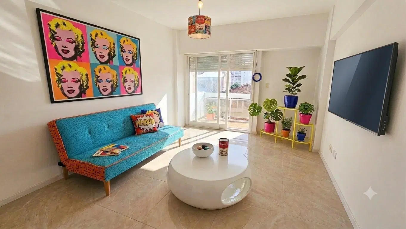 Departamento en Av Corrientes al 1600 - El Time square Argentino 1