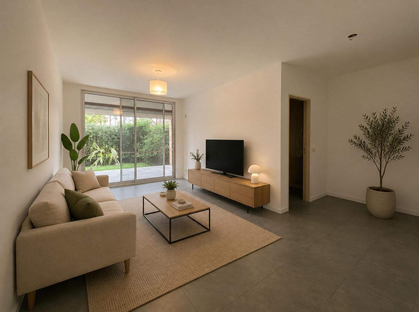 Departamento de 2 Ambientes en Alquiler, San Isidro, cochera, Jardin con Parrilla, Amenities