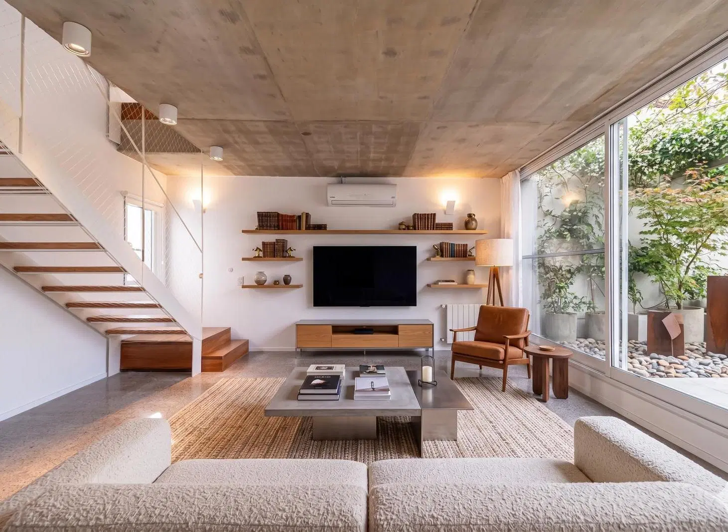 Venta departamento tríplex balcón terraza parrilla doble cochera apto crédito diseño Nuñez 5