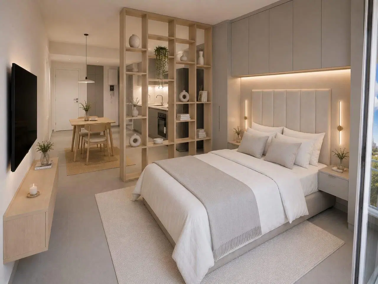 OPORTUNIDAD IMPECABLE MONOAMBIENTE CON GRAN BALCON 4