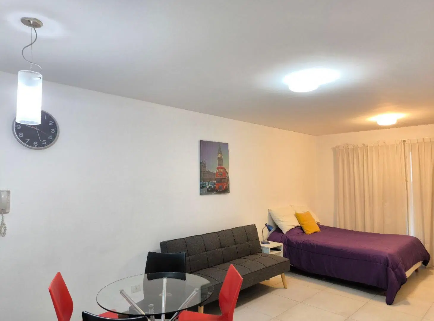 ALQUILER DE EXCELENTE MONOAMBIENTE CON BALCÓN Y AMOBLADO, EN RECOLETA ZONA FACULTADES 8