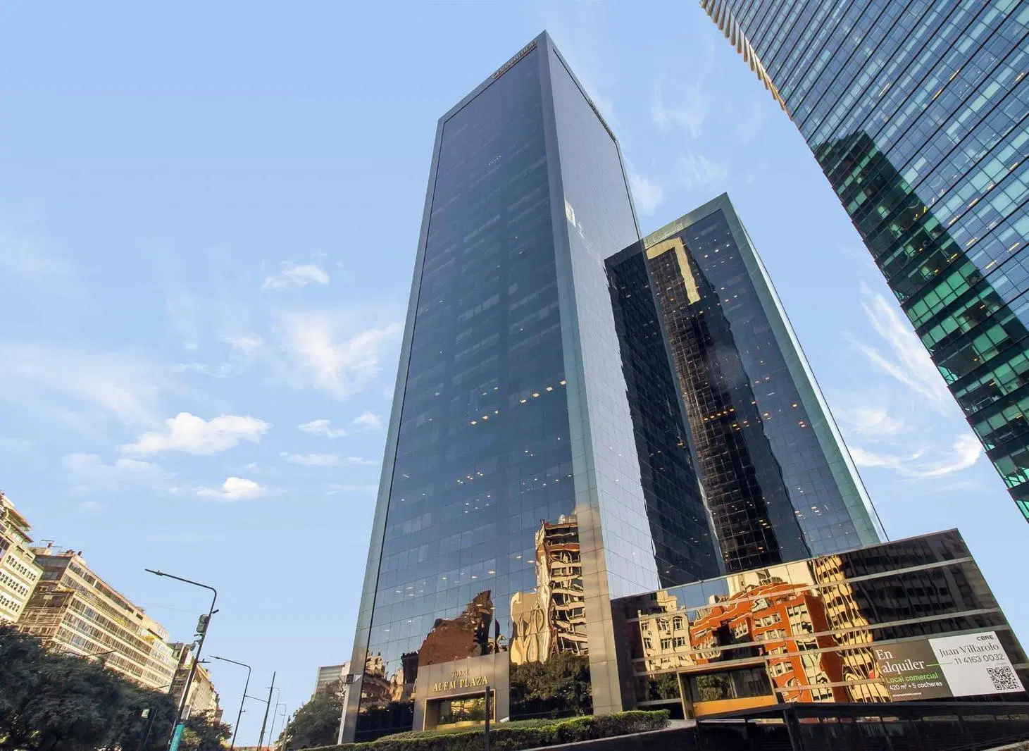 OFICINA en ALQUILER en CATALINAS-ALEM PLAZA-PISO ALTO-COCHERAS FIJAS 3