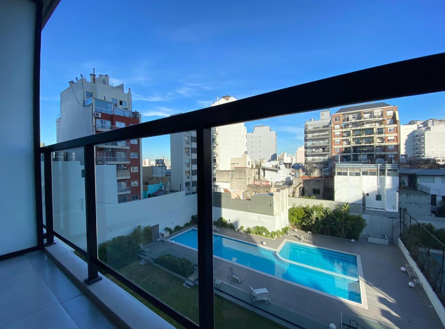 Foto de Palmera Caballito: Monoambiente Premium totalmente equipado, piscina, gym y Cancha. Venta!, imagen 3