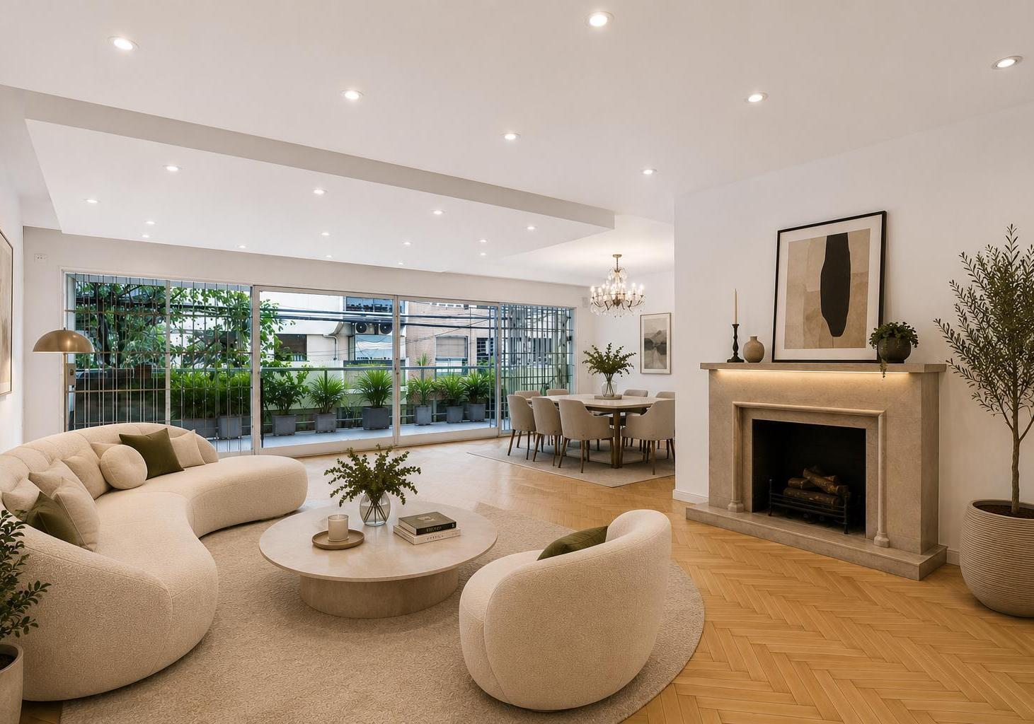 Foto de Depto de 4 Ambientes en Venta, con Balcon, Patio y cochera en Palermo, imagen 5