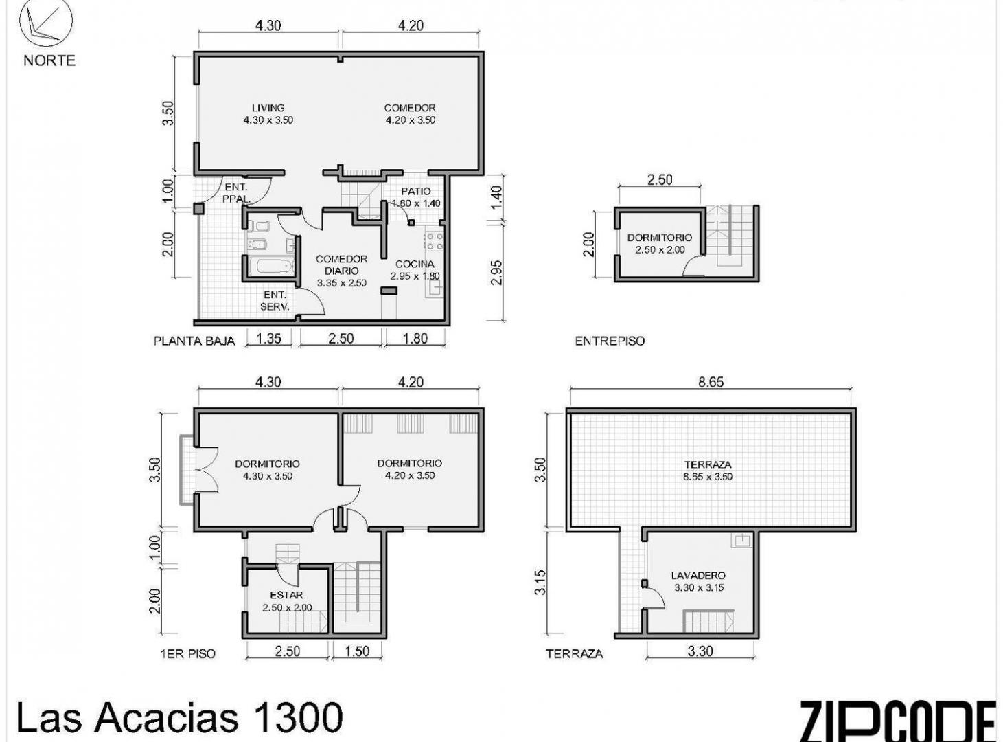 Foto de Casa en Venta 4 Amb Lote Propio con Terraza en Floresta Norte, imagen 4