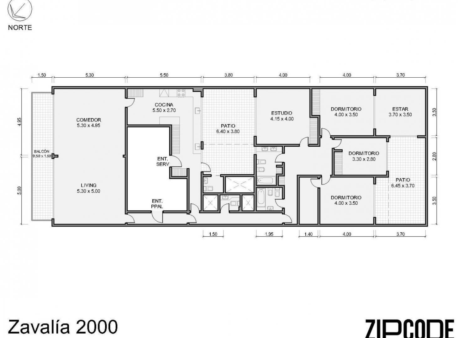 Foto de Departamento en Venta de 5 Ambientes con Dependencia, Cochera y Baulera, imagen 1