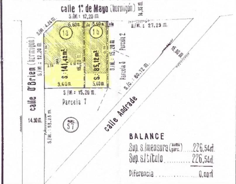 Foto de Lote en Esquina en J. L. Suárez. Doble Vivienda a Refaccionar Local, imagen 2