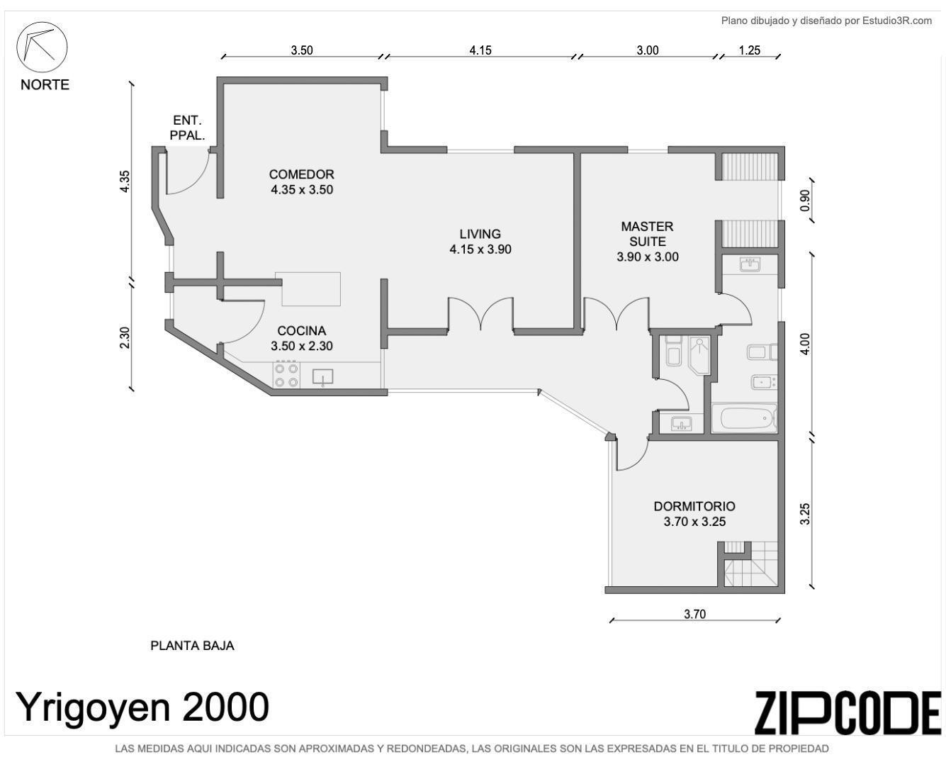 Foto de Departamento en Venta de 3 Ambientes y estudio en Balvanera, imagen 2