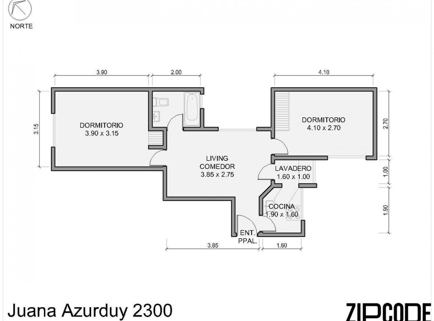 Foto de Departamento de 3 ambientes en VENTA en NUÑEZ, imagen 1