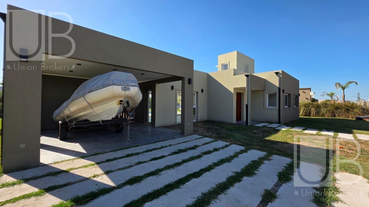Casa A Estrenar La Alameda barrio privado, Canning. Amplio Parque y pileta.