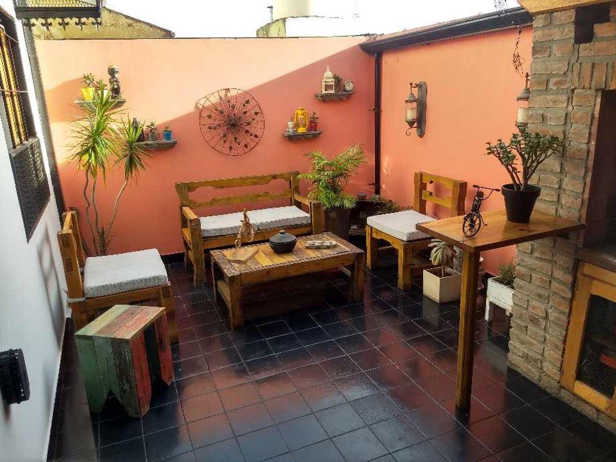 Departamento 2 amb con patio en venta, Apto credito
