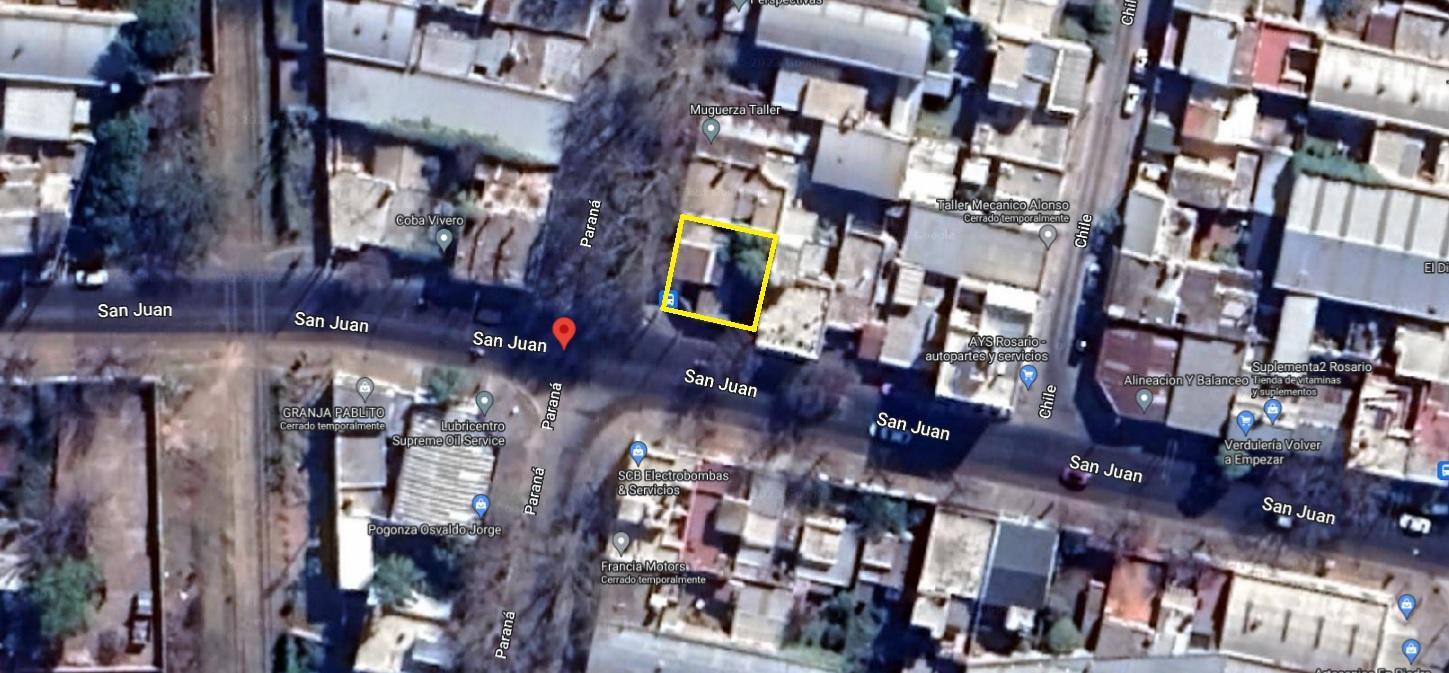 TERRENO EN VENTA (190,90M2) - SAN JUAN Y PARANA