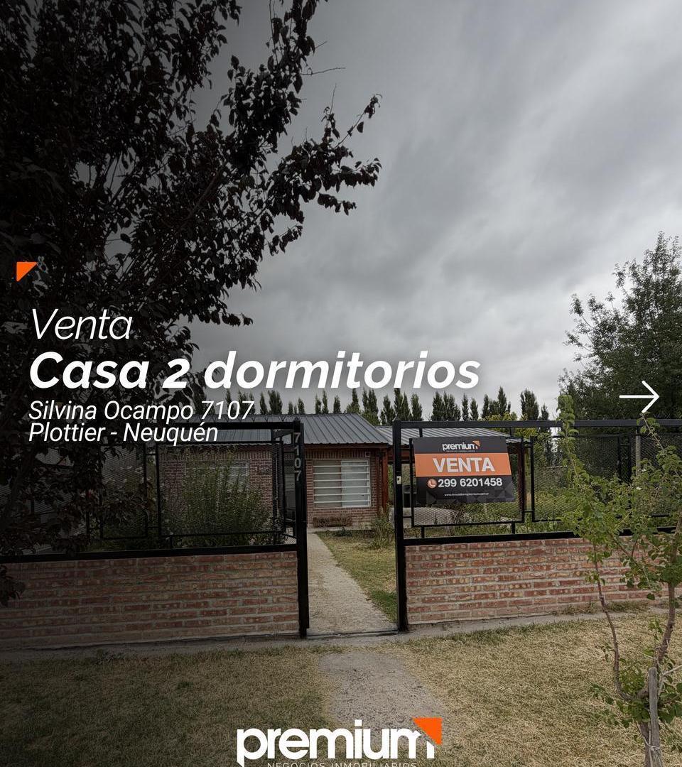 Venta - Casa 2 Dormitorios - Las Lilas de Plottier - Plottier