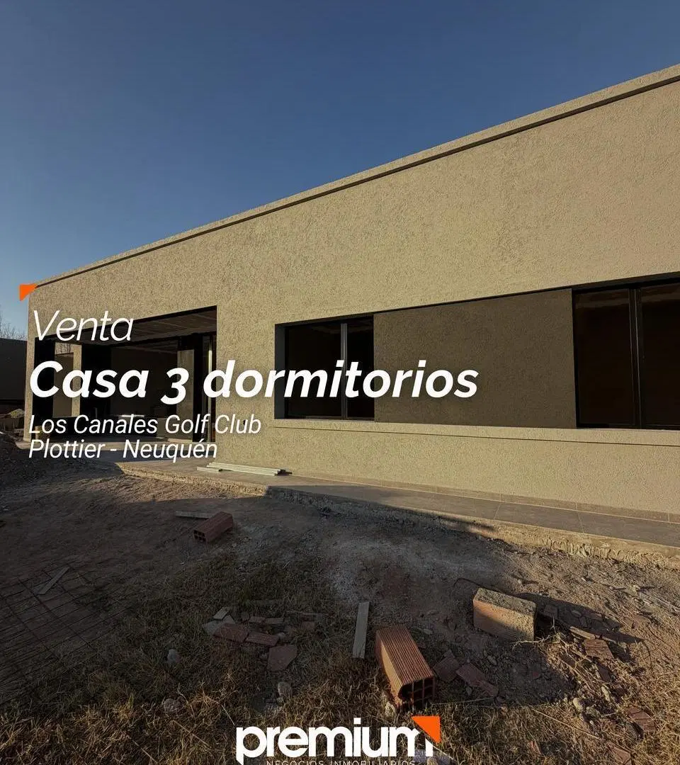 Venta Casa 3 Dormitorios - Los Canales de Plottier Golf Club - Plottier 3