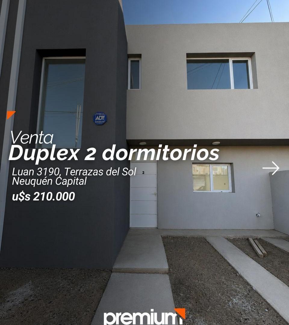 VENTA | DUPLEX 2 DORM A ESTRENAR EN B° TERRAZAS DEL NEUQUEN