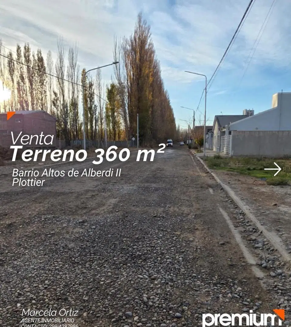 Terreno EN LOTEO ALBERDI 1