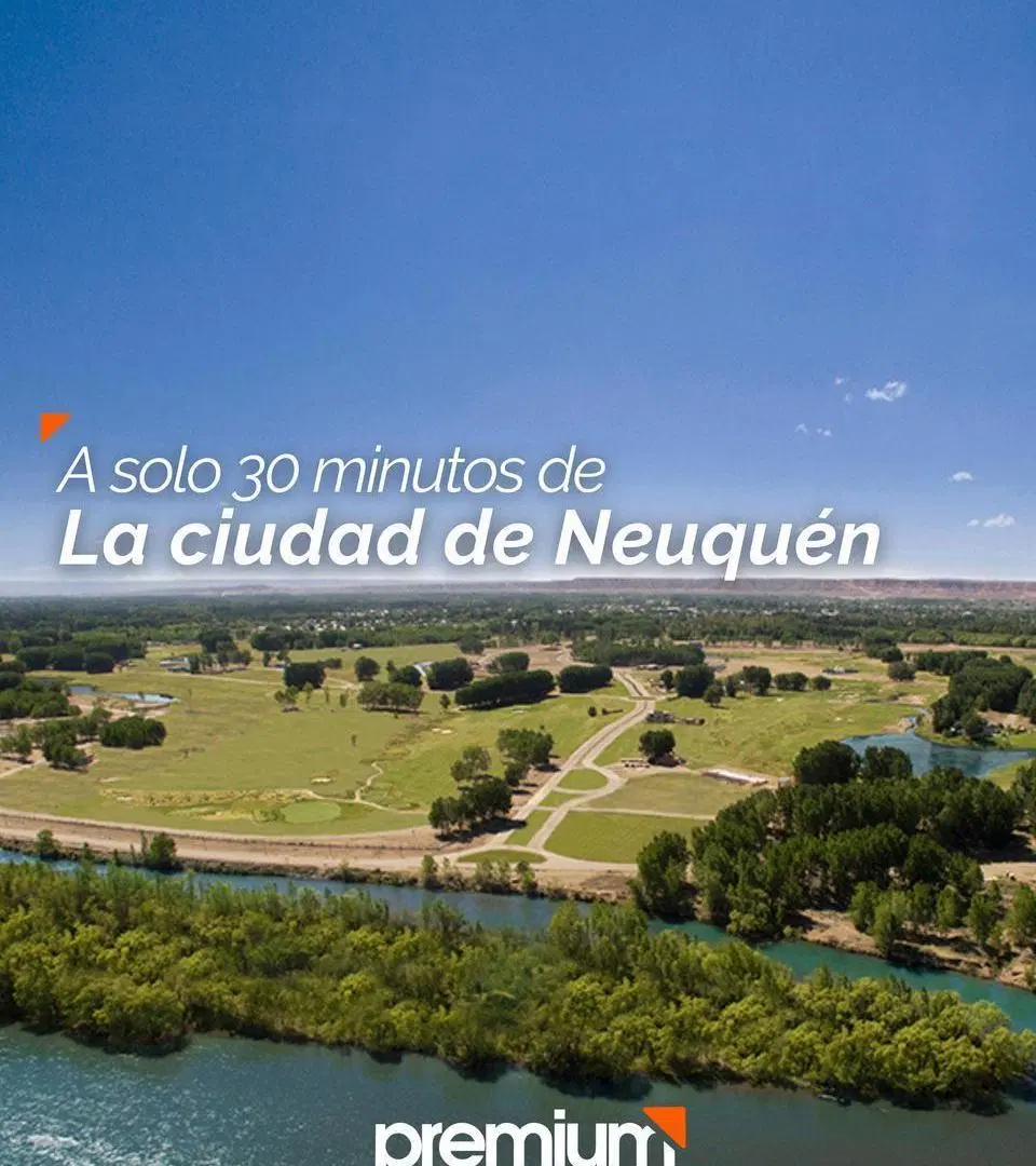 Venta - Terreno 1168 m2 - Los Canales de Plottier Golf Club 3