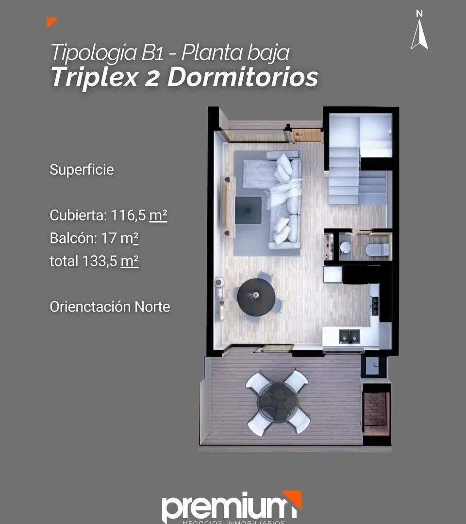 Venta Triplex 2 Dormitorios - Terrazas Neuquén - Neuquén Capital 3