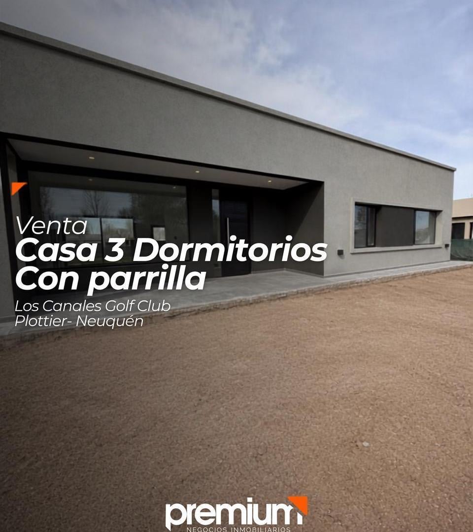 Foto de Venta Casa 3 Dormitorios - Los Canales de Plottier Golf Club - Plottier, imagen 1