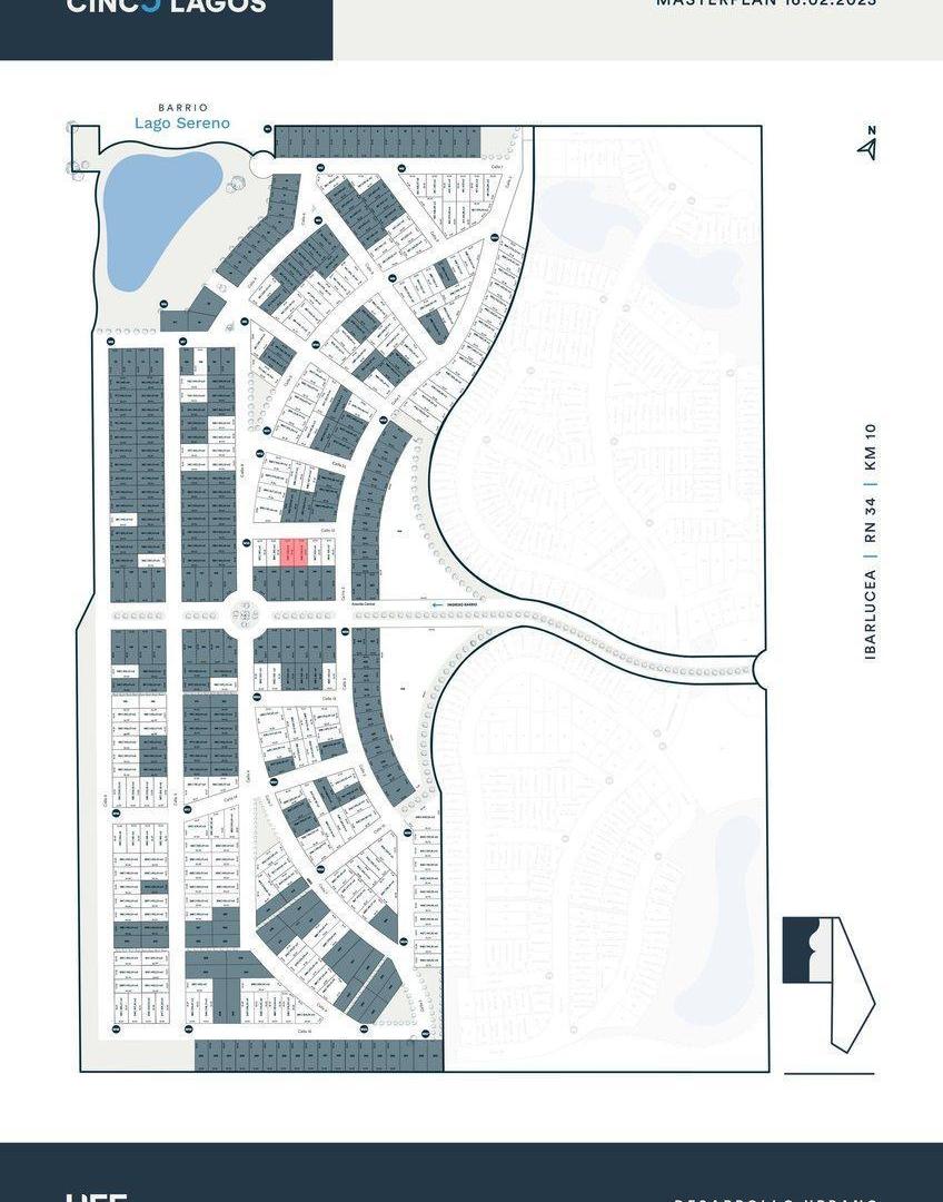 Foto de LOTE EN VENTA DE 450M2 CINCO LAGOS IBARLUCEA, imagen 3