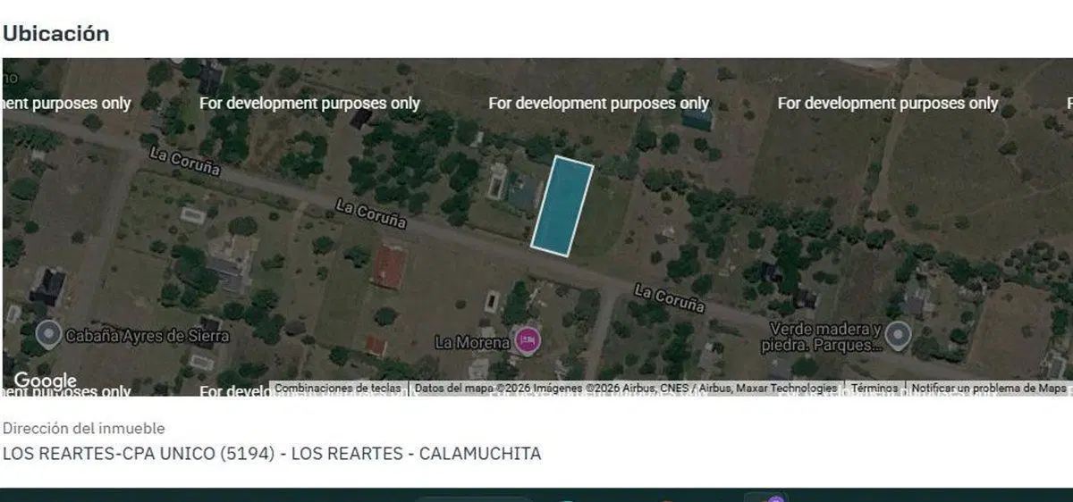 TERRENO DE 717 M2 EN VENTA EN LOS REARTES 2