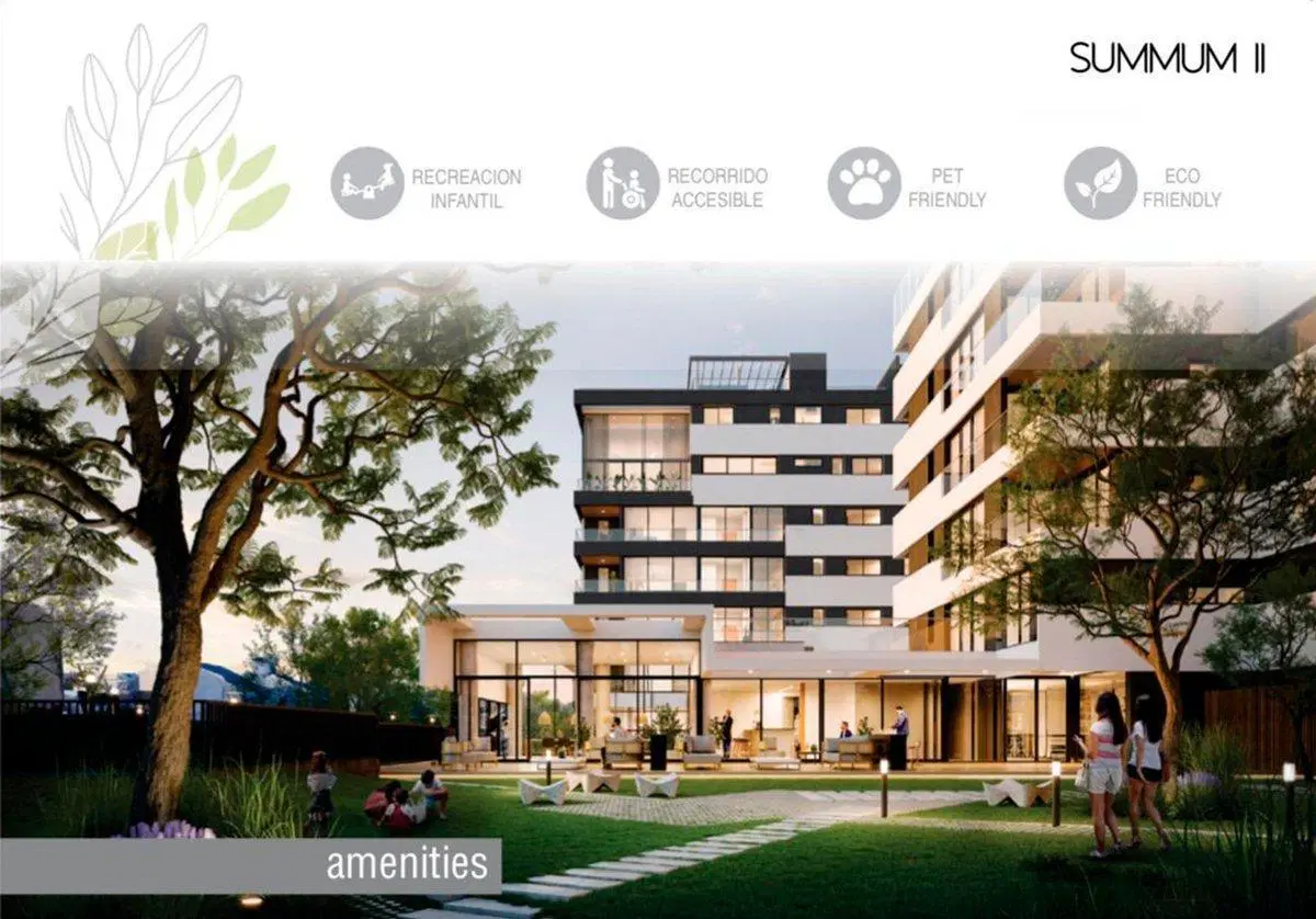 VENTA DEPTO 2 DORM CON COCHERA SUMMUM 2 EN POZO 5