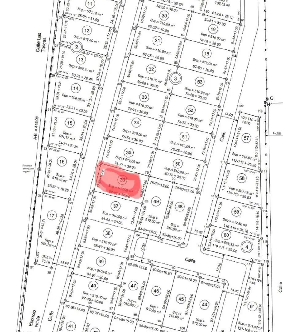 VENTA LOTE BARRIO CERRADO LA CAMPIÑA OPORTUNIDAD. 3