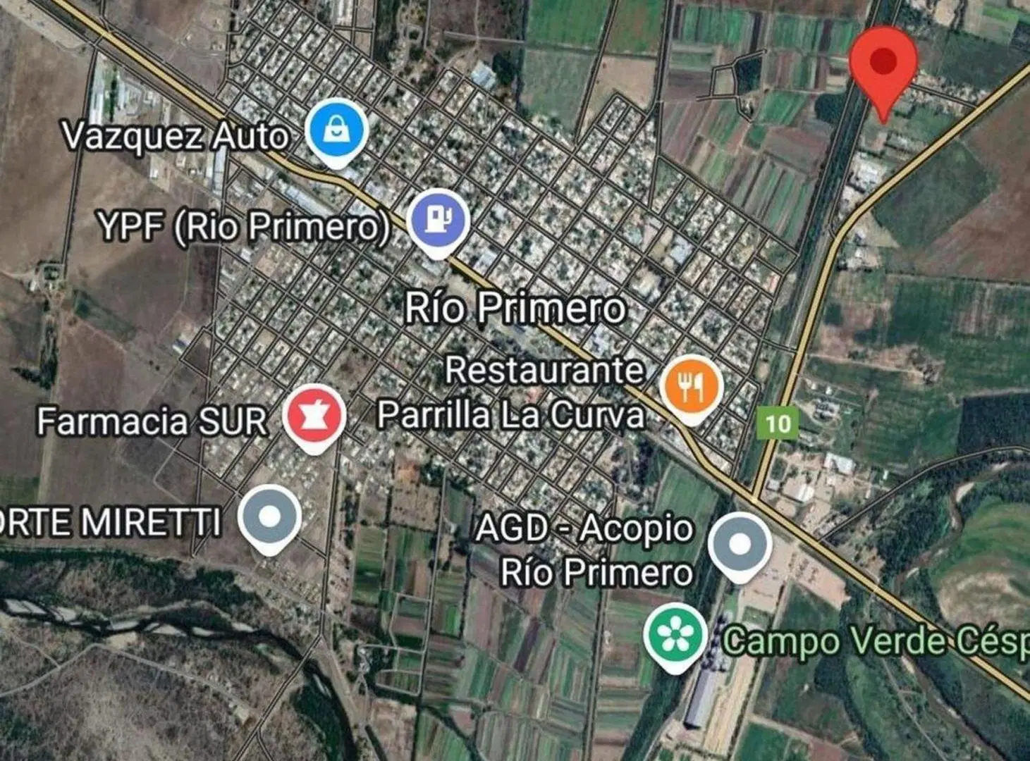 VENTA TERRENO 7500 M2 APTO INDUSTRIAL RIO PRIMERO 8