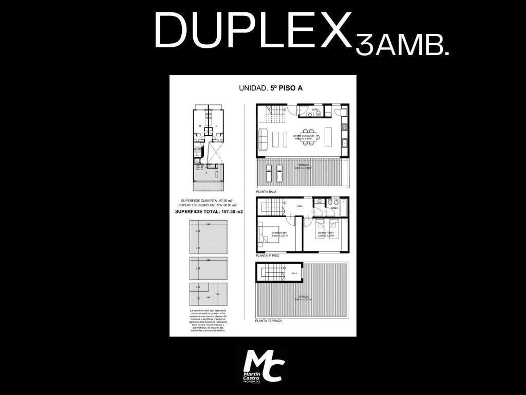 Foto de Exclusivos Dúplex de 3 Ambientes con Terraza Privada y Parrilla en, imagen 3