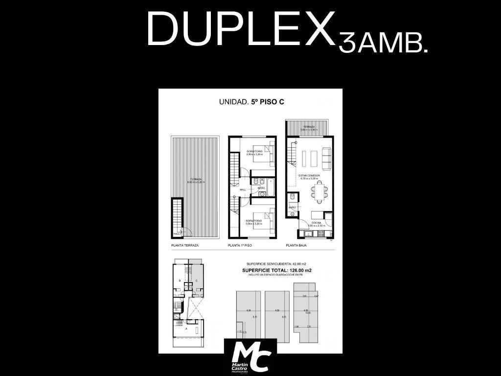 Foto de Exclusivos Dúplex de 3 Ambientes con Terraza Privada y Parrilla en, imagen 5