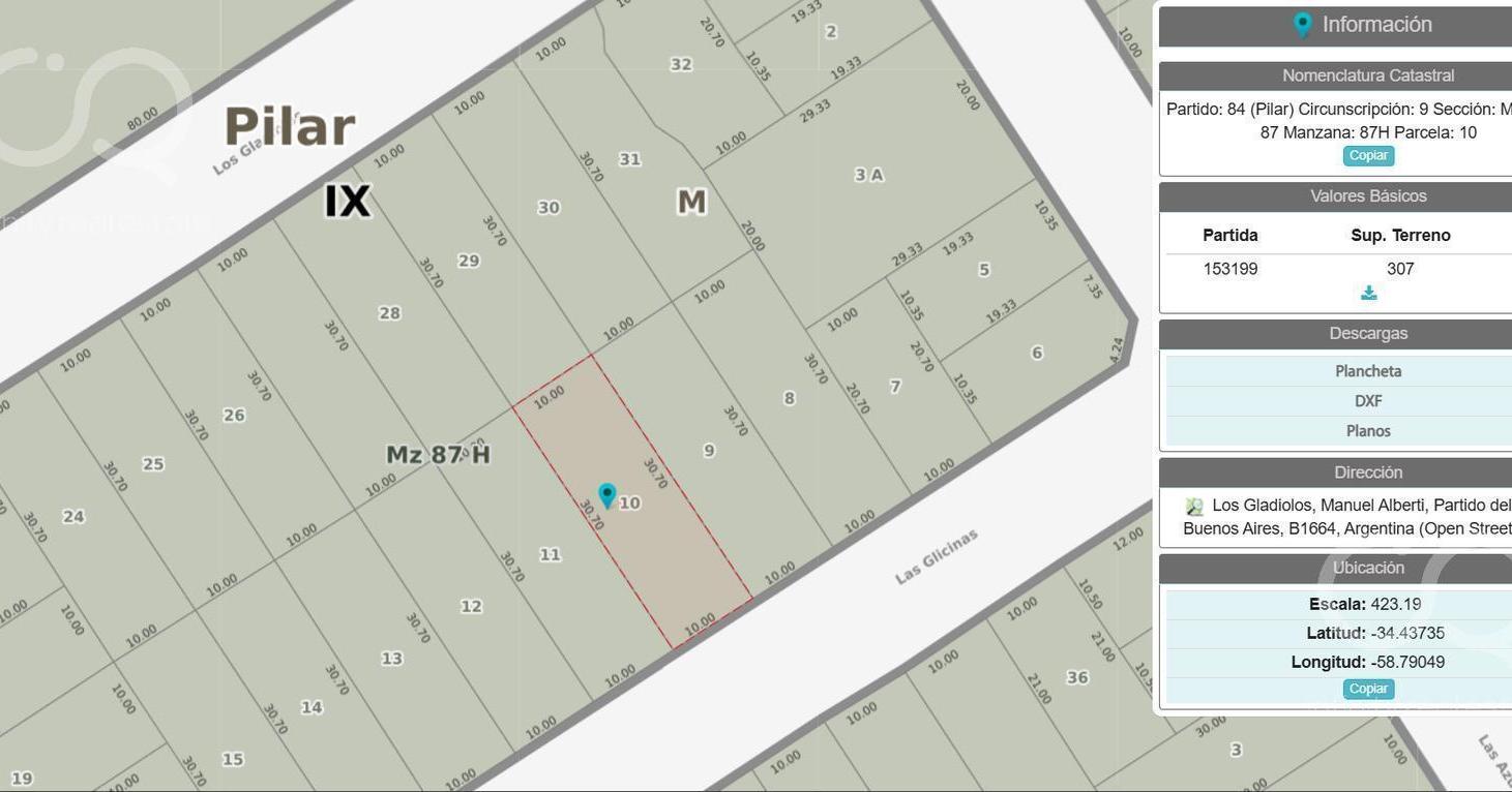 Terreno en venta en Del Viso, Pilar - Excelente ubicación