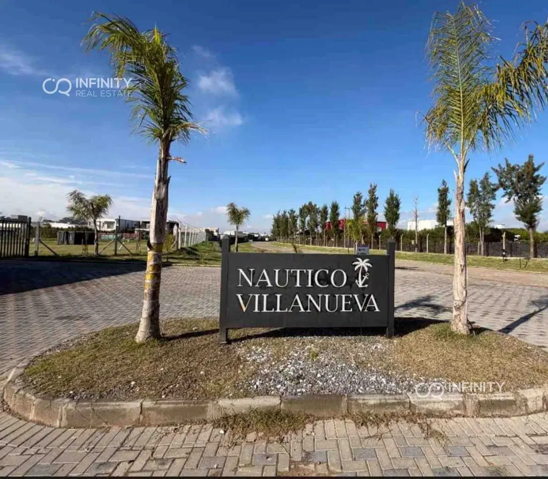 VENTA LOTE EN NAUTICO VILLANUEVAC/ SALIDA AL RIO 1