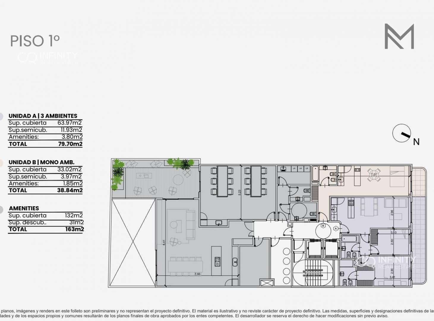 Foto de Departamento venta monoambiente Nuñez en pozo c amenities, imagen 4