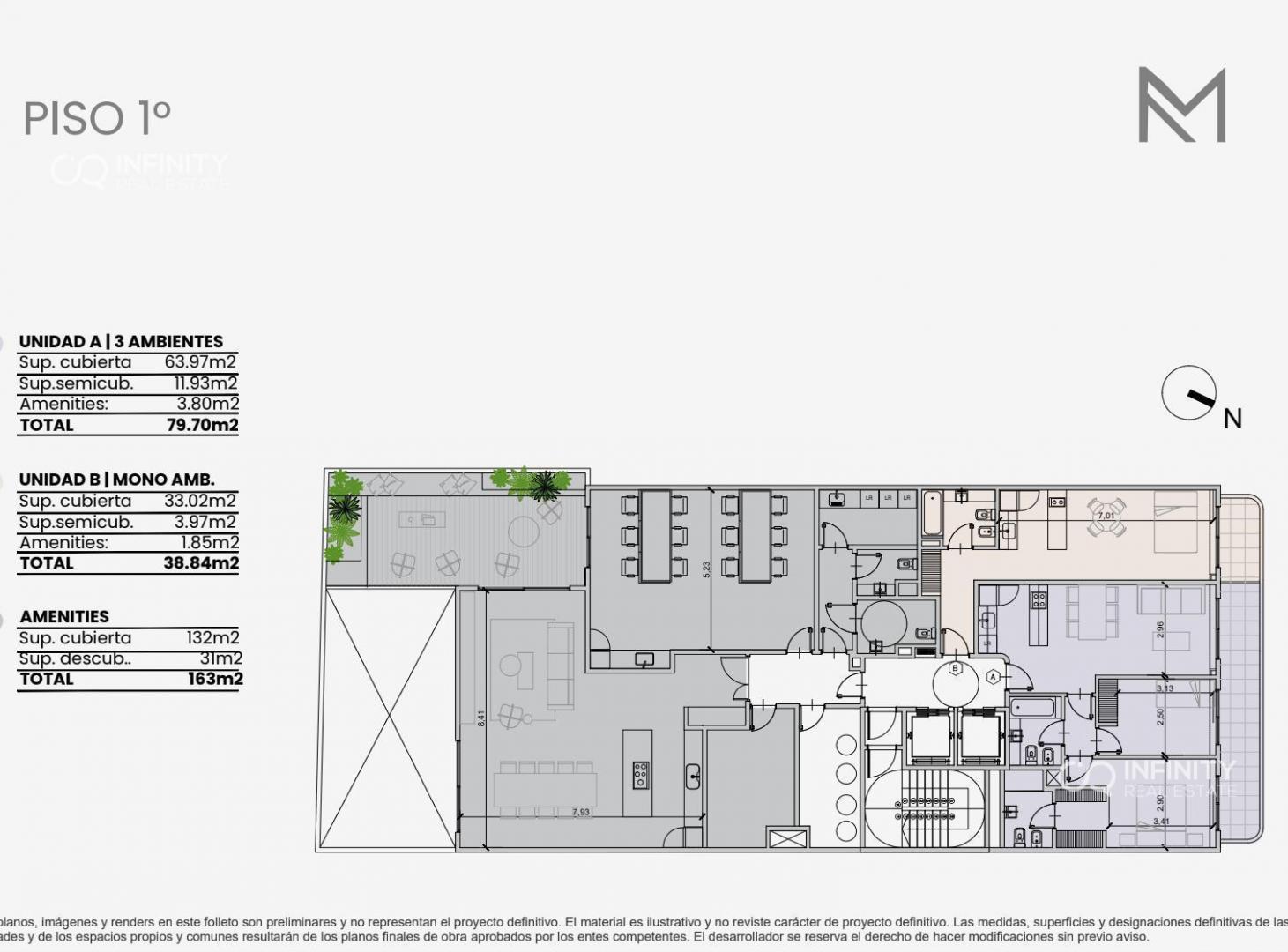Foto de Departamento venta 3 ambientes Nuñez en pozo c amenities, imagen 3