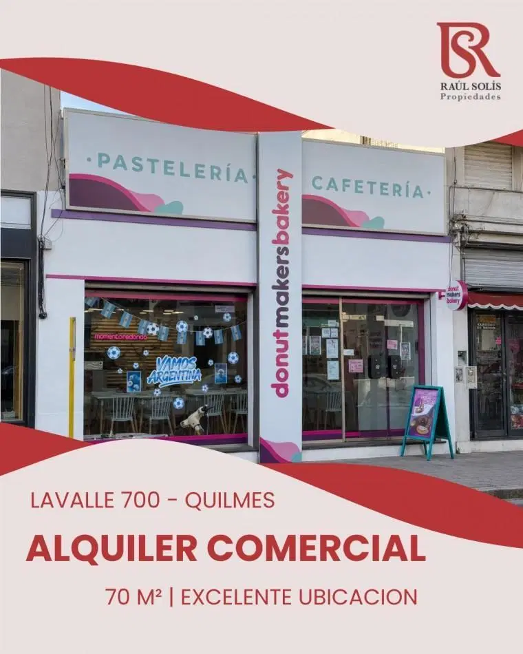 AJ - ALQUILER LOCAL 70 M2 EXCELENTE UBICACION COMERCIAL 2