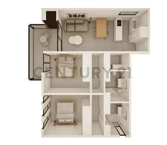 Divino departamento de 3 ambientes con balcon terraza y  toilette en Construccion en Saavedra 3