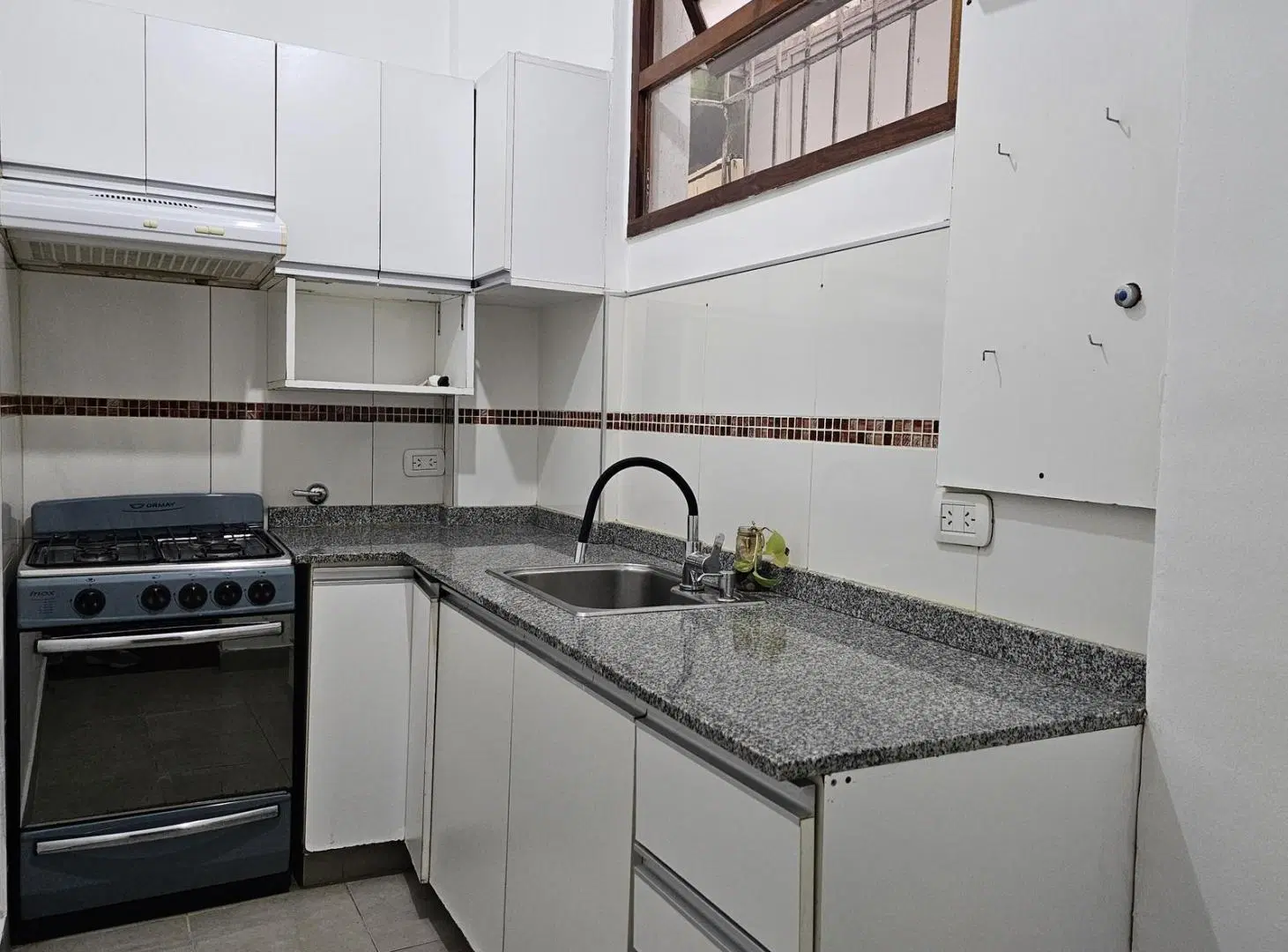 Departamento en alquiler 3 amb, con jardin y parrilla. 5
