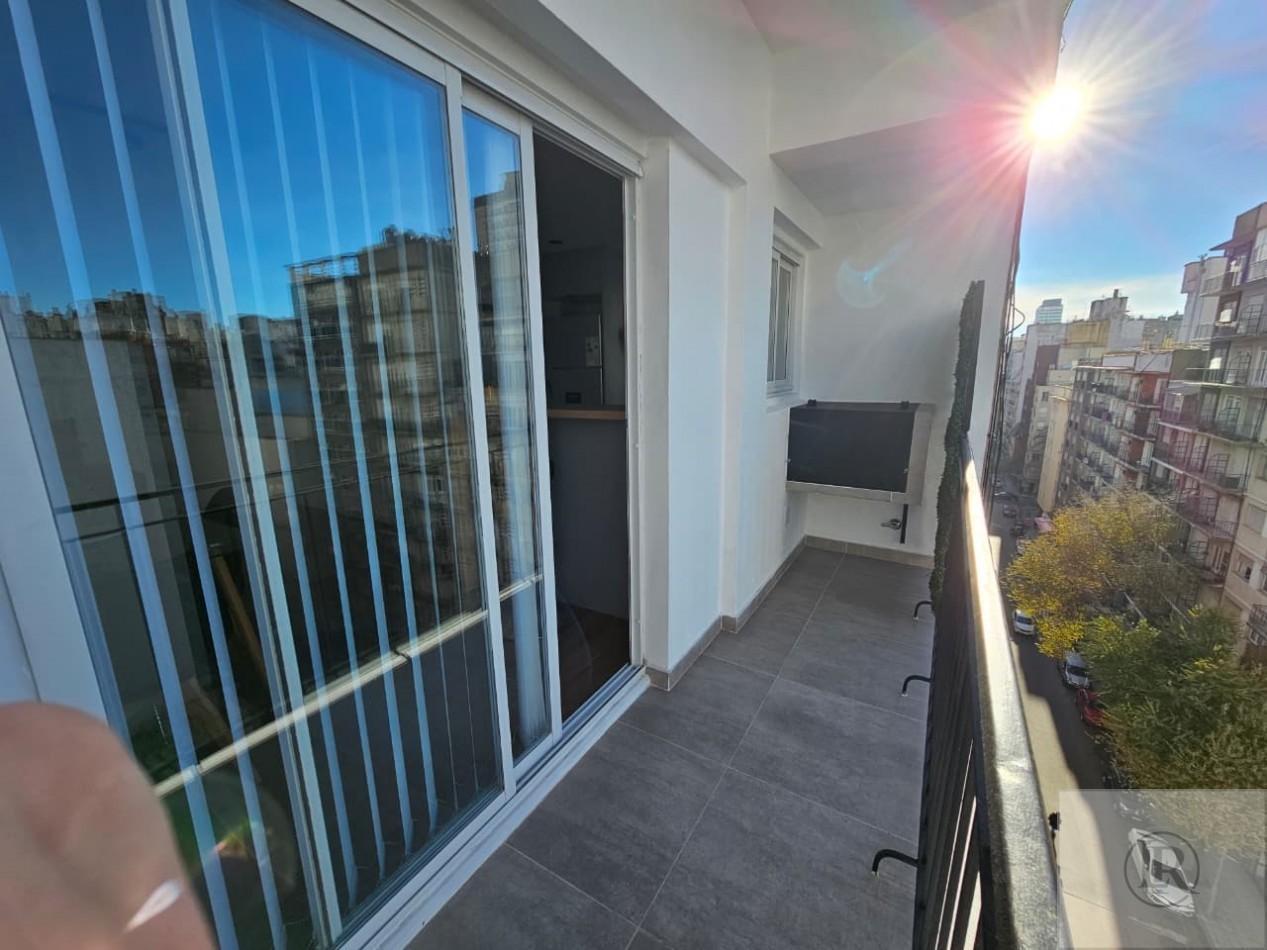 Foto de venta departamento dos ambientes al frente con balcon y parrilla, imagen 5