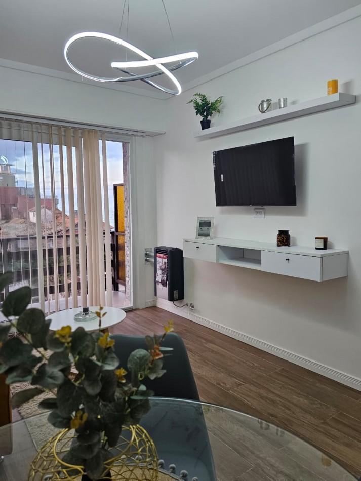 Excelente oportunidad: se vende departamento amoblado de dos ambientes al frente, con balcon y vista